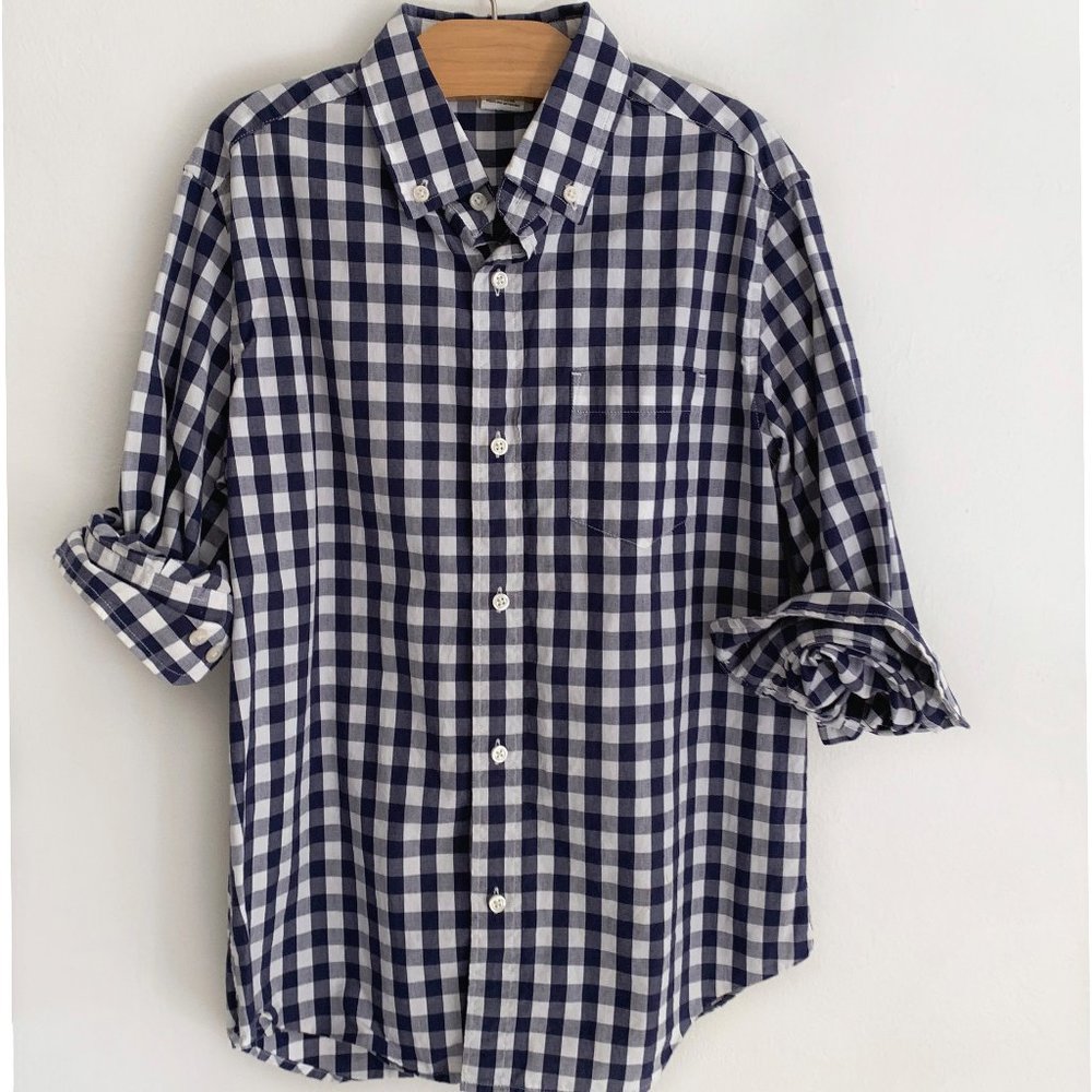 Crewcuts Boys Gingham L/S Button Down Shirt, 12
